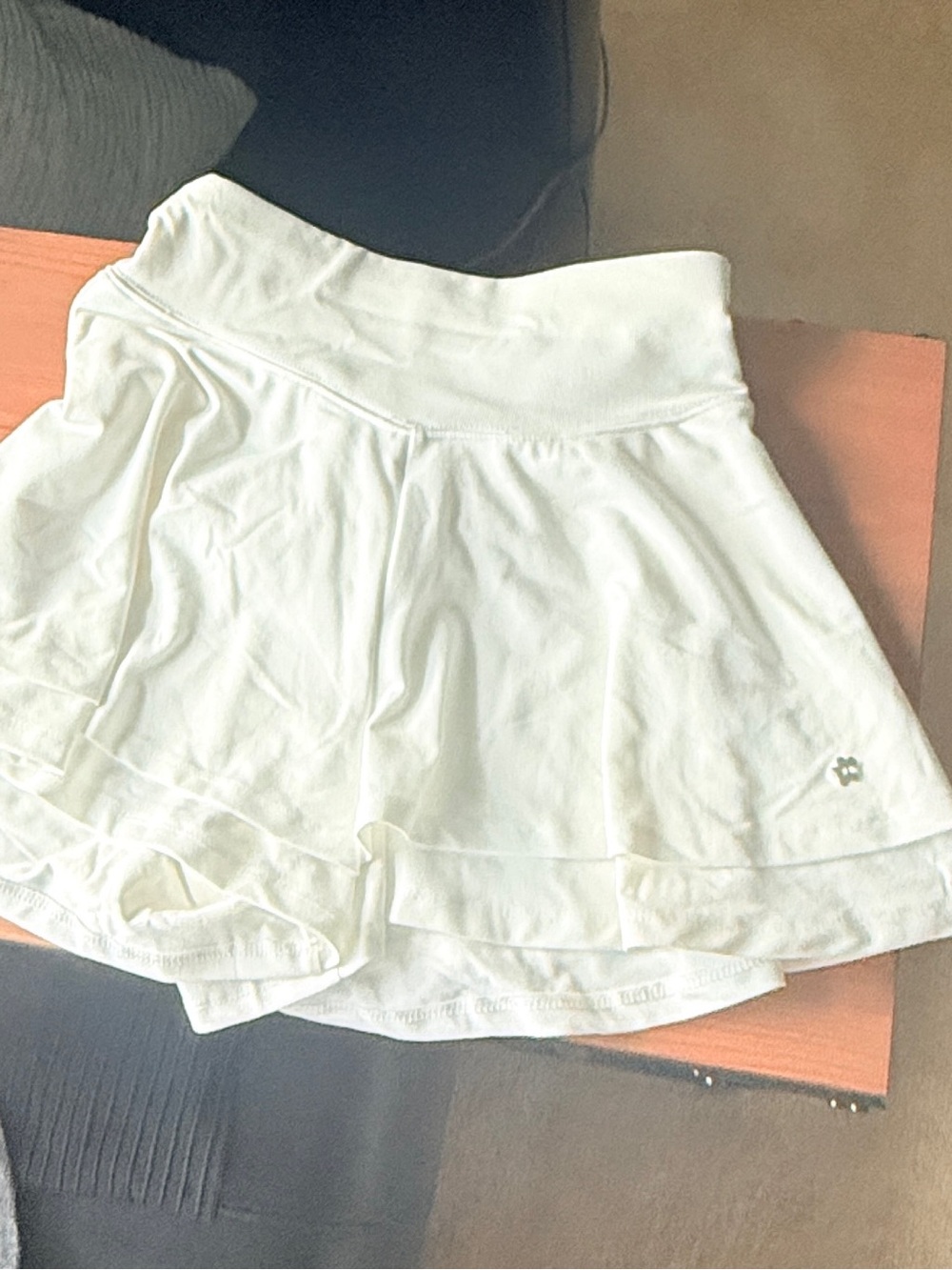 Limited Too White Circle Skater Skirt